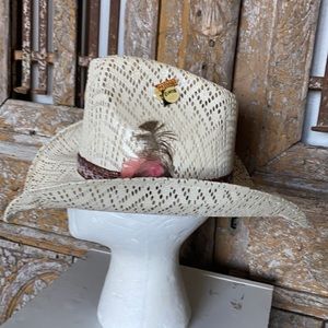 MADE IN MEXICO STURDY HAT MEN COWBOY EXCELLENT